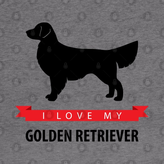 I Love My Golden Retriever by millersye